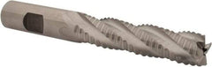 Niagara Cutter - 5/8" Diam, Coarse Pitch, 2-1/2" LOC, 4 Flute Cobalt Roughing Square End Mill - Uncoated, 4-5/8" OAL, 5/8" Shank Diam, Single End, 30° Helix - Eagle Tool & Supply