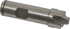 Keo - 3/16" Radius, 7/8" Mill Diam, 4 Flute Cobalt Corner Rounding End Mill - Single End, Uncoated, 3/8" Tip Diam, 3-1/8" OAL, 3/4" Shank Diam - Eagle Tool & Supply