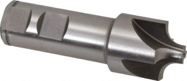 Keo - 5/16" Radius, 1-1/8" Mill Diam, 4 Flute Cobalt Corner Rounding End Mill - Single End, Uncoated, 3/8" Tip Diam, 3-1/2" OAL, 7/8" Shank Diam - Eagle Tool & Supply