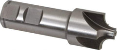Keo - 5/16" Radius, 1-1/8" Mill Diam, 4 Flute Cobalt Corner Rounding End Mill - Single End, Uncoated, 3/8" Tip Diam, 3-1/2" OAL, 7/8" Shank Diam - Eagle Tool & Supply