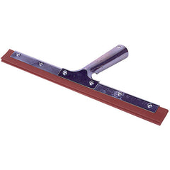 14″ Window Squeegee, Metal Frame, Soft Rubber Blade - Eagle Tool & Supply