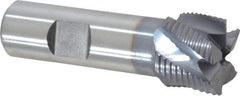 Niagara Cutter - 1" Diam, Fine Pitch, 3/4" LOC, 5 Flute Cobalt Roughing Square End Mill - TiCN Finish, 3" OAL, 3/4" Shank Diam, Single End, 30° Helix - Eagle Tool & Supply