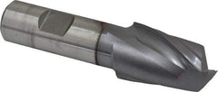 Niagara Cutter - 1", 1-1/2" LOC, 3/4" Shank Diam, 3-3/4" OAL, 2 Flute, Cobalt Square End Mill - Single End, TiCN Finish, Spiral Flute, 30° Helix, Centercutting, Right Hand Cut, Right Hand Flute, Series SP205 - Eagle Tool & Supply