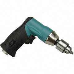 Dynabrade - 1/4" Keyed Chuck - Pistol Grip Handle, 5,500 RPM, 0.4 hp, 90 psi - Eagle Tool & Supply