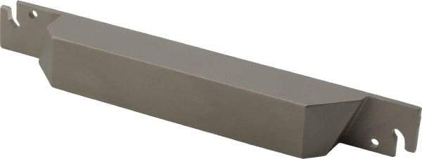 Iscar - External Thread, 0.11" Min Groove Width, 5.905" OAL, Left Hand Indexable Grooving Cutoff Toolholder - 3/4" Shank Height x 3/4" Shank Width, TAG Insert Style, TGT Toolholder Style, Series Tang-Grip - Eagle Tool & Supply