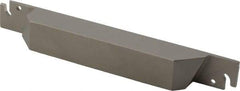 Iscar - External Thread, 0.11" Min Groove Width, 5.905" OAL, Left Hand Indexable Grooving Cutoff Toolholder - 3/4" Shank Height x 3/4" Shank Width, TAG Insert Style, TGT Toolholder Style, Series Tang-Grip - Eagle Tool & Supply