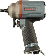 Proto - 3/8" Drive, 10,500 RPM, 525 Ft/Lb Torque Impact Wrench - Pistol Grip Handle, 1,750 IPM, 4.4 CFM, 90 psi, 1/4" NPT Inlet - Eagle Tool & Supply