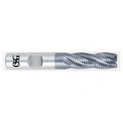 1-1/4 x 1-1/4 x 2 x 4-1/2 6 Fl HSS-CO Roughing Non-Center Cutting End Mill -  TiCN - Eagle Tool & Supply