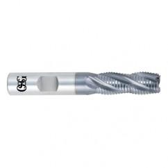 3/4 Dia. x 4 Overall Length 5-Flute Square End Solid Carbide SE End Mill-Round Shank-Center Cutting-Uncoated - Eagle Tool & Supply