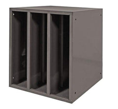 Durham - Gray Hydraulic Hose Cabinet - 25" Wide x 25" High x 23" Deep, Steel - Eagle Tool & Supply