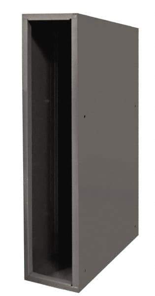 Durham - Gray Hydraulic Hose Cabinet - 36" Wide x 25" High x 10" Deep, Steel - Eagle Tool & Supply