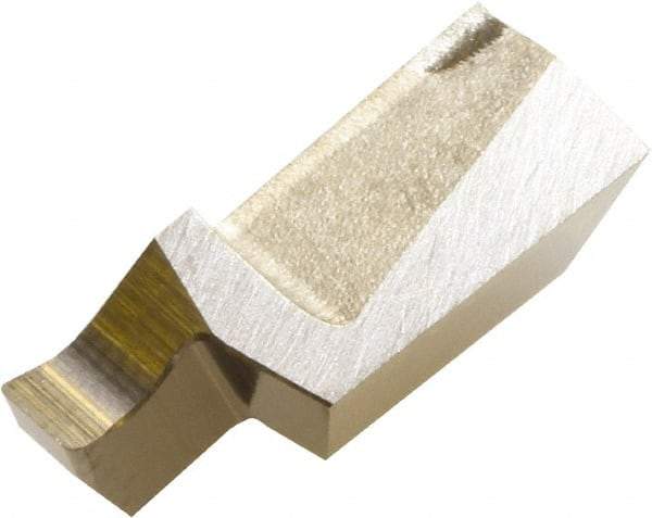 Kyocera - 150GV Grade TC40, Cermet Grooving Insert - Right Hand, TiC/TiN Finish - Eagle Tool & Supply