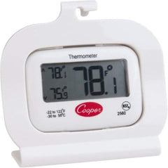 Cooper - Cooking & Refrigeration Thermometers Type: Refrigeration Thermometer Maximum Temperature (F): 122 - Eagle Tool & Supply