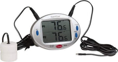 Cooper - -25 to 180°F Digital Panel Thermometer - 3-Digit LCD Display, AAA Battery Power - Eagle Tool & Supply