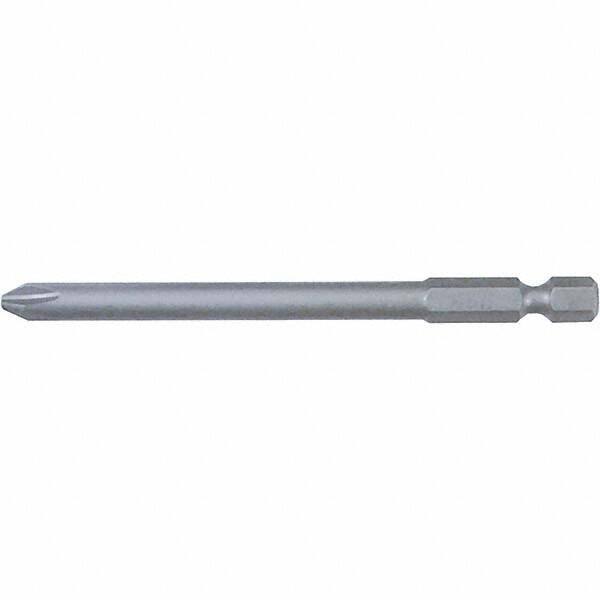 Wiha - #1 Power Bit - 1/4" Drive, 2-3/4" OAL - Eagle Tool & Supply