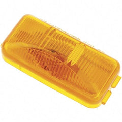 Truck-Lite - 2-1/2" Long, 0.33 Amp, Incandescent Side Marker Light Kit - 12 Volts, Yellow - Eagle Tool & Supply