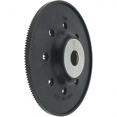 Made in USA - 5" Diam Disc Backing Ribber Backing Pad - Eagle Tool & Supply
