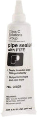 Made in USA - 250 mL Tube Thread Sealant - PTFE Based, 400°F Max Working Temp - Eagle Tool & Supply