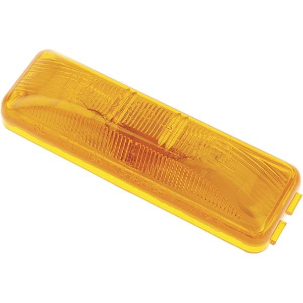 Truck-Lite - 3-7/8" Long, Incandescent Side Marker Light Kit - 12 Volts, Yellow - Eagle Tool & Supply