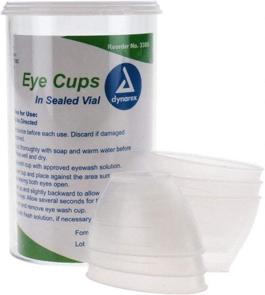 Medique - Portable Eye Wash Station Accessories Type: Disposable Eyecup Includes: Shaped Cups - Eagle Tool & Supply