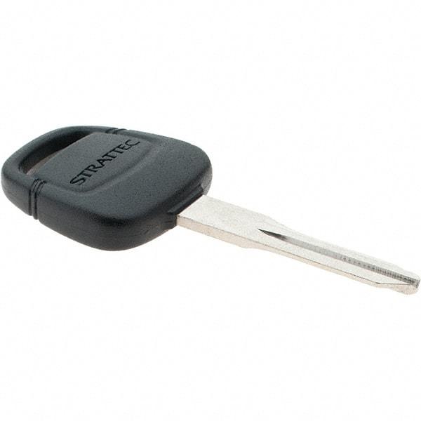 Value Collection - Strattec Transponder Key Blank - Nickel/Plastic - Eagle Tool & Supply