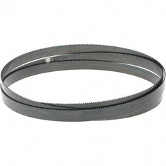 M.K. MORSE - 14 TPI, 5' 4-1/2 Long x 1/2" Wide x 0.02" Thick, Welded Band Saw Blade - Carbon Steel, Toothed Edge, Raker Tooth Set, Hard Back, Contour Cutting - Eagle Tool & Supply