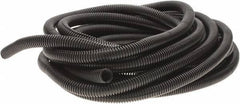 Value Collection - 25' Long, Flexible Wire Loom Conduit - Plastic, 1/2" ID - Eagle Tool & Supply