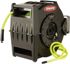 Legacy - 75' Spring Retractable Hose Reel - 300 psi, Hose Included - Eagle Tool & Supply