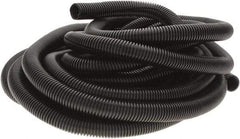 Value Collection - 25' Long, Flexible Wire Loom Conduit - Plastic, 3/4" ID - Eagle Tool & Supply