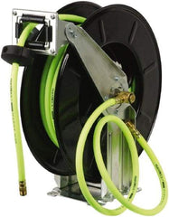 Legacy - 50' Spring Retractable Hose Reel - 300 psi, Hose Included - Eagle Tool & Supply