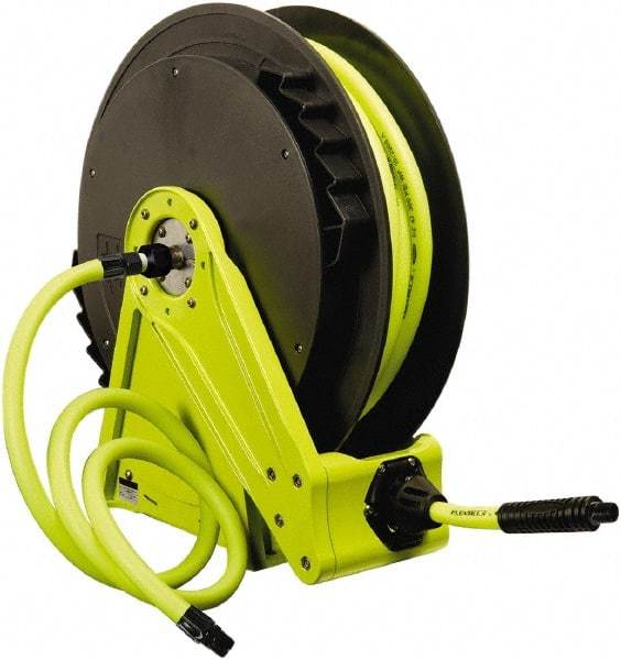 Legacy - 50' Spring Retractable Hose Reel - 300 psi, Hose Included - Eagle Tool & Supply