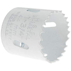 Value Collection - 1-3/4" Diam, 1-1/2" Cutting Depth, Hole Saw - Bi-Metal Saw, Toothed Edge - Eagle Tool & Supply