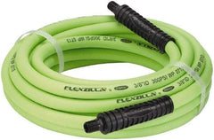 Legacy - 3/8" ID x 0.61" OD 25' Long Multipurpose Air Hose - MNPT x MNPT Ends, 300 Working psi, 140°, 1/4" Fitting, Green - Eagle Tool & Supply