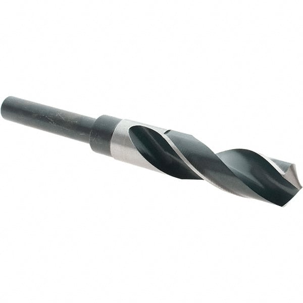 Import - 51/64" Drill, 118° Point, High Speed Steel Silver Deming & Reduced Shank Drill Bit - Eagle Tool & Supply