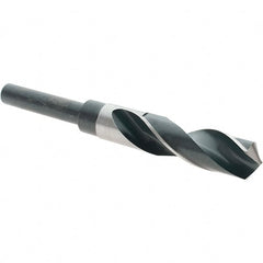 Import - 51/64" Drill, 118° Point, High Speed Steel Silver Deming & Reduced Shank Drill Bit - Eagle Tool & Supply