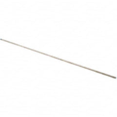 Threaded Rod: 7/16-14, 3' Long, Stainless Steel, Grade 304 (18-8)