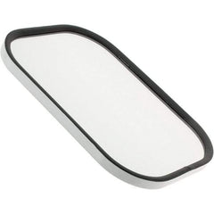 Truck-Lite - 7-1/2" Long to 5-1/2" Wide Automotive Truck Mirror Head - White, Steel - Eagle Tool & Supply