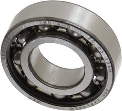 SKF - 15mm Bore Diam, 32mm OD, Open Deep Groove Radial Ball Bearing - 9mm Wide, 1 Row, Round Bore, 2,850 Nm Static Capacity, 5,850 Nm Dynamic Capacity - Eagle Tool & Supply