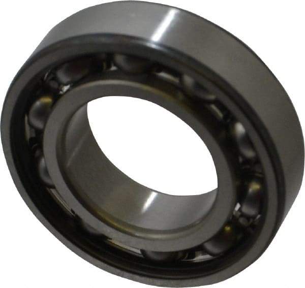 SKF - 25mm Bore Diam, 47mm OD, Open Deep Groove Radial Ball Bearing - 12mm Wide, 1 Row, Round Bore, 6,550 Nm Static Capacity, 11,900 Nm Dynamic Capacity - Eagle Tool & Supply