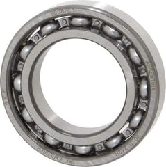 SKF - 40mm Bore Diam, 68mm OD, Open Deep Groove Radial Ball Bearing - 15mm Wide, 1 Row, Round Bore, 11,600 Nm Static Capacity, 17,800 Nm Dynamic Capacity - Eagle Tool & Supply