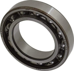 SKF - 45mm Bore Diam, 75mm OD, Open Deep Groove Radial Ball Bearing - 16mm Wide, 1 Row, Round Bore, 14,600 Nm Static Capacity, 22,100 Nm Dynamic Capacity - Eagle Tool & Supply