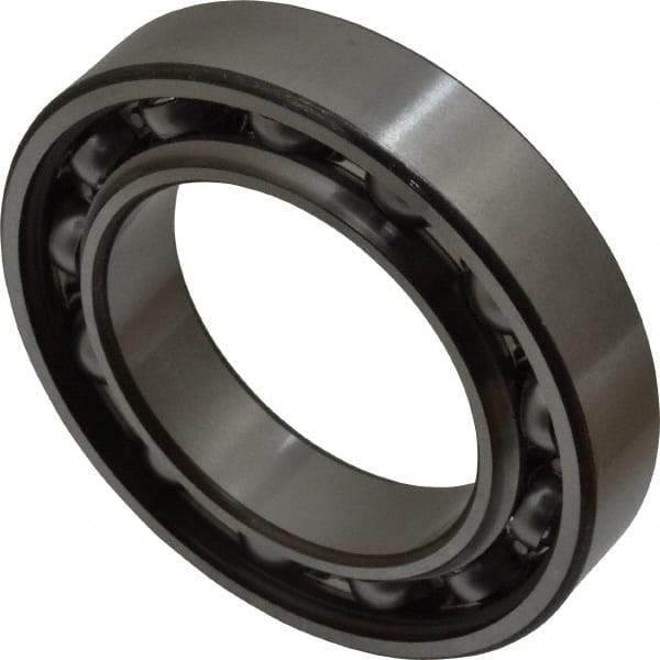 SKF - 50mm Bore Diam, 80mm OD, Open Deep Groove Radial Ball Bearing - 16mm Wide, 1 Row, Round Bore, 16,000 Nm Static Capacity, 22,900 Nm Dynamic Capacity - Eagle Tool & Supply