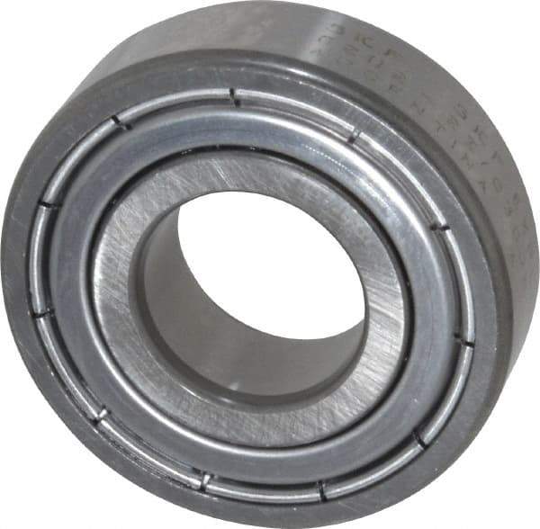 SKF - 15mm Bore Diam, 35mm OD, Double Shield Deep Groove Radial Ball Bearing - 11mm Wide, 1 Row, Round Bore, 3,750 Nm Static Capacity, 8,060 Nm Dynamic Capacity - Eagle Tool & Supply