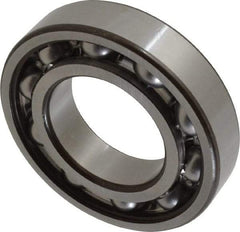 SKF - 45mm Bore Diam, 85mm OD, Open Deep Groove Radial Ball Bearing - 19mm Wide, 1 Row, Round Bore, 21,600 Nm Static Capacity, 35,100 Nm Dynamic Capacity - Eagle Tool & Supply
