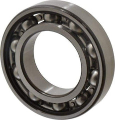 SKF - 50mm Bore Diam, 90mm OD, Open Deep Groove Radial Ball Bearing - 20mm Wide, 1 Row, Round Bore, 23,200 Nm Static Capacity, 37,100 Nm Dynamic Capacity - Eagle Tool & Supply