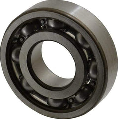 SKF - 30mm Bore Diam, 72mm OD, Open Deep Groove Radial Ball Bearing - 19mm Wide, 1 Row, Round Bore, 16,000 Nm Static Capacity, 29,600 Nm Dynamic Capacity - Eagle Tool & Supply