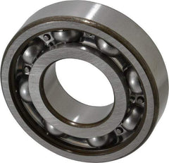 SKF - 40mm Bore Diam, 90mm OD, Open Deep Groove Radial Ball Bearing - 23mm Wide, 1 Row, Round Bore, 24,000 Nm Static Capacity, 42,300 Nm Dynamic Capacity - Eagle Tool & Supply