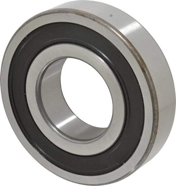 SKF - 55mm Bore Diam, 120mm OD, Double Seal Deep Groove Radial Ball Bearing - 29mm Wide, 1 Row, Round Bore, 45,000 Nm Static Capacity, 74,100 Nm Dynamic Capacity - Eagle Tool & Supply