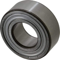 SKF - 25mm Bore Diam, 52mm OD, Double Shield Angular Contact Radial Ball Bearing - 20.6mm Wide, 2 Rows, Round Bore, 14,300 Lb Static Capacity, 20,800 Lb Dynamic Capacity - Eagle Tool & Supply
