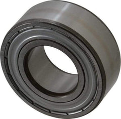 SKF - 30mm Bore Diam, 62mm OD, Double Shield Angular Contact Radial Ball Bearing - 23.8mm Wide, 2 Rows, Round Bore, 20,800 Lb Static Capacity, 28,600 Lb Dynamic Capacity - Eagle Tool & Supply